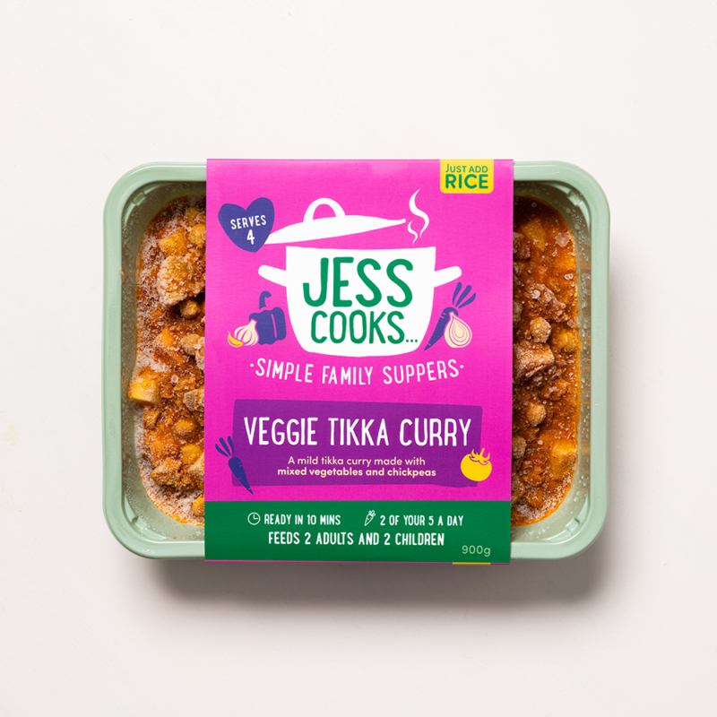Family-Size Mild Veggie Tikka Curry